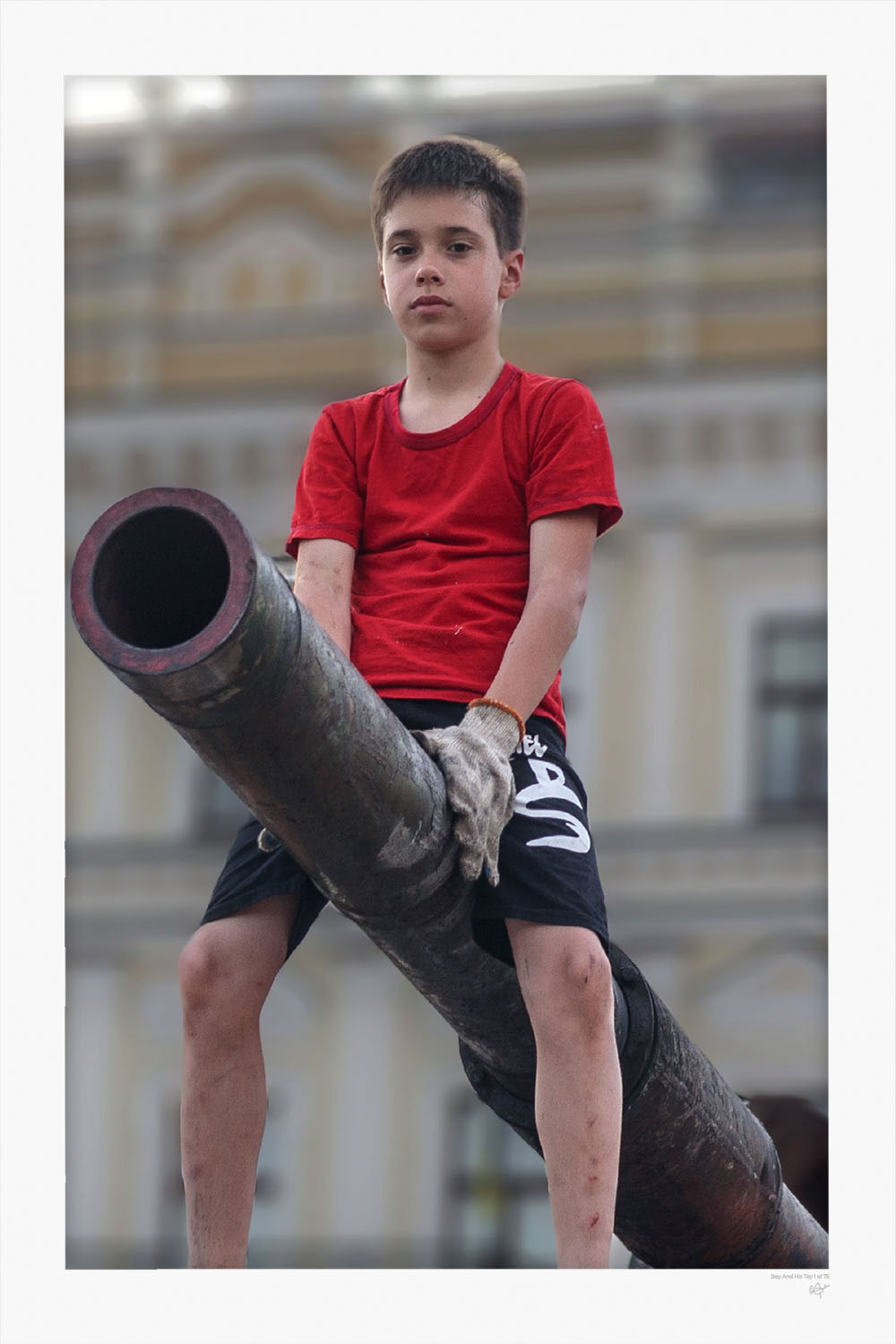 Boy And His Toy - Limited Edition Fine Art Print | Rbarr