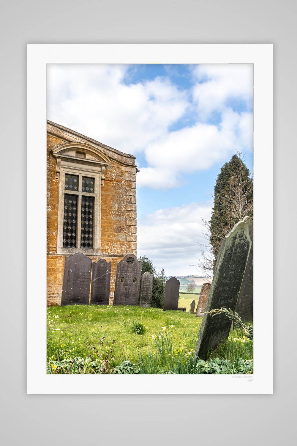 Church of All Saints - Limited Edition Fine Art Print | RBarr