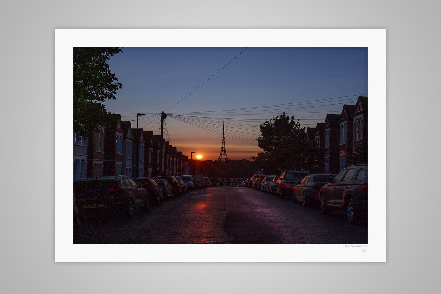 Crystal Palace Sunrise - Limited Edition Fine Art Print | RBarr
