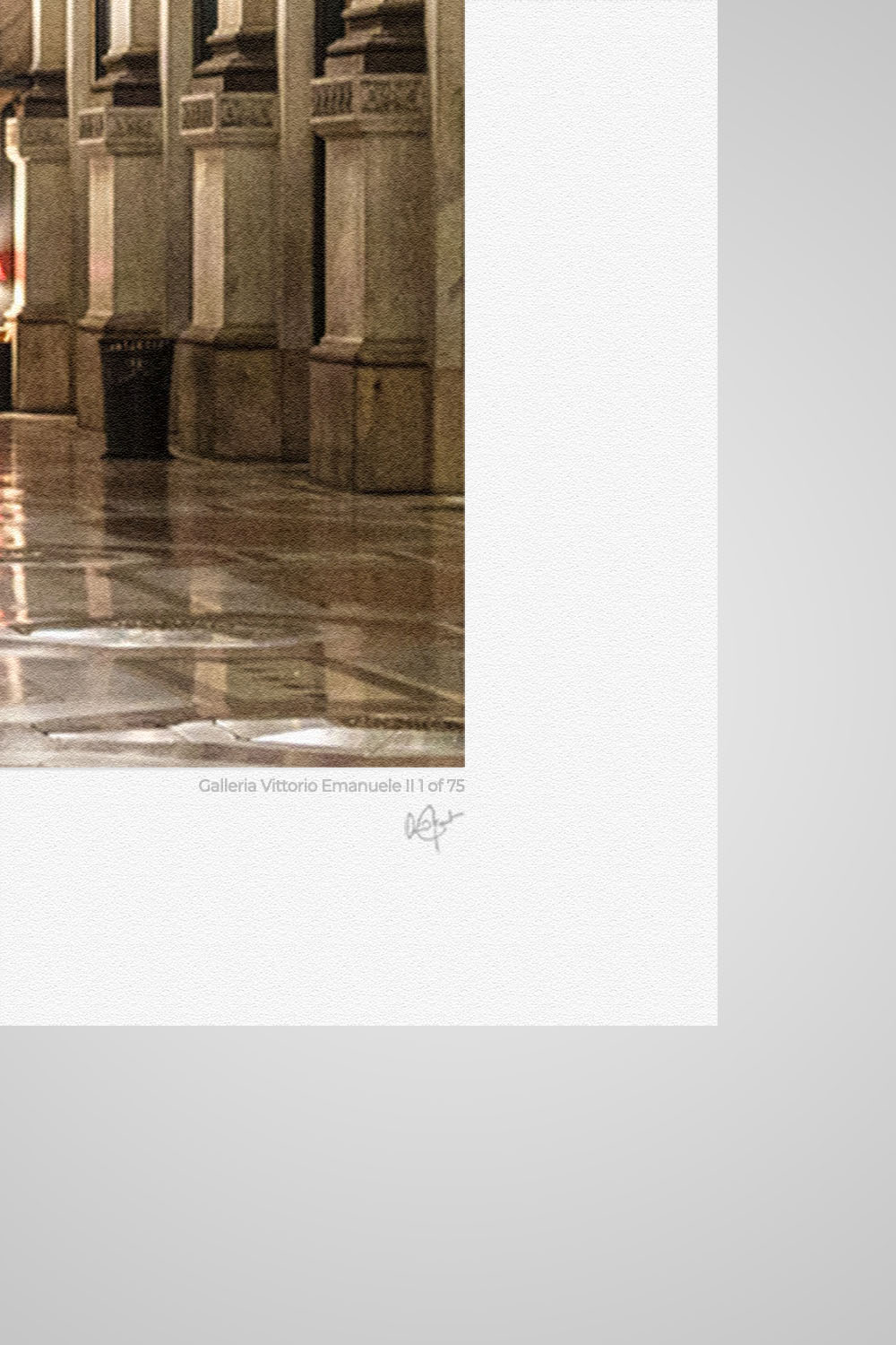Galleria Vittorio Emanuele II - Limited Edition Fine Art Print | RBarr