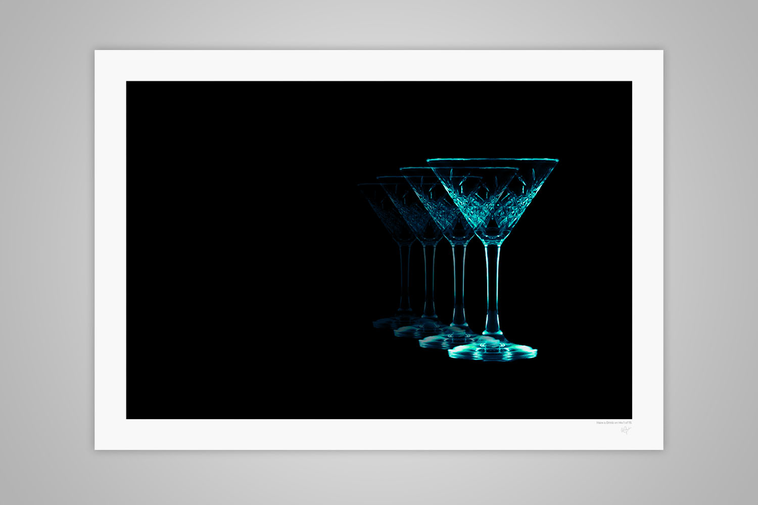 Have a Drink on Me - Limited Edition Fine Art Print | RBarr