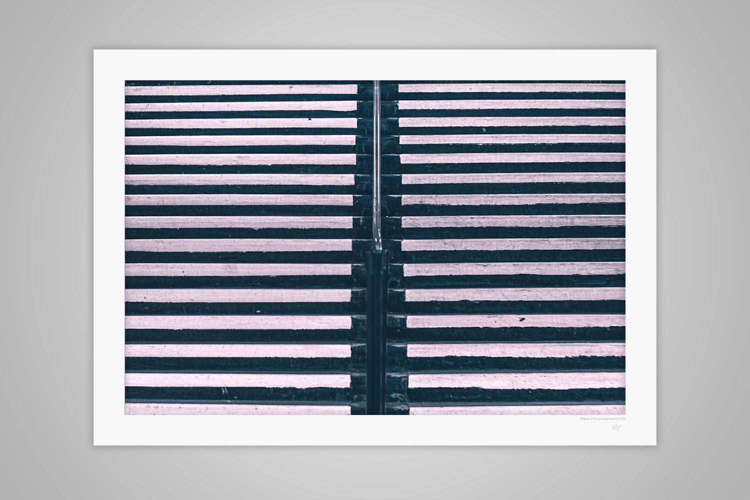 Shapes of The Underground III - Limited Edition Fine Art Print | RBarr