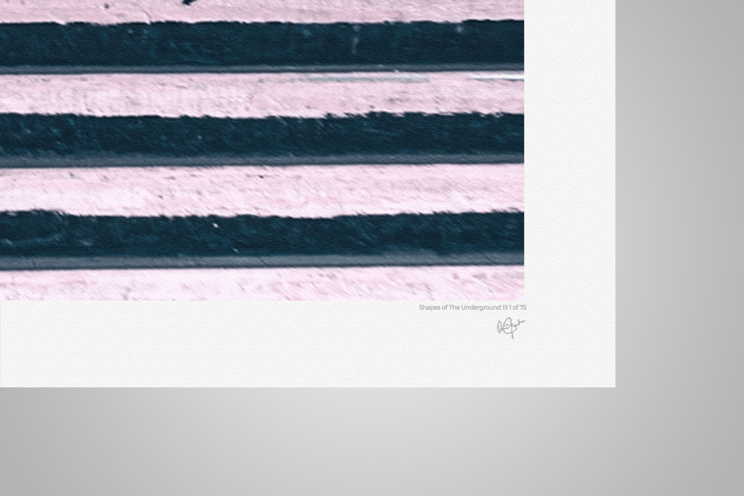 Shapes of The Underground III - Limited Edition Fine Art Print | RBarr