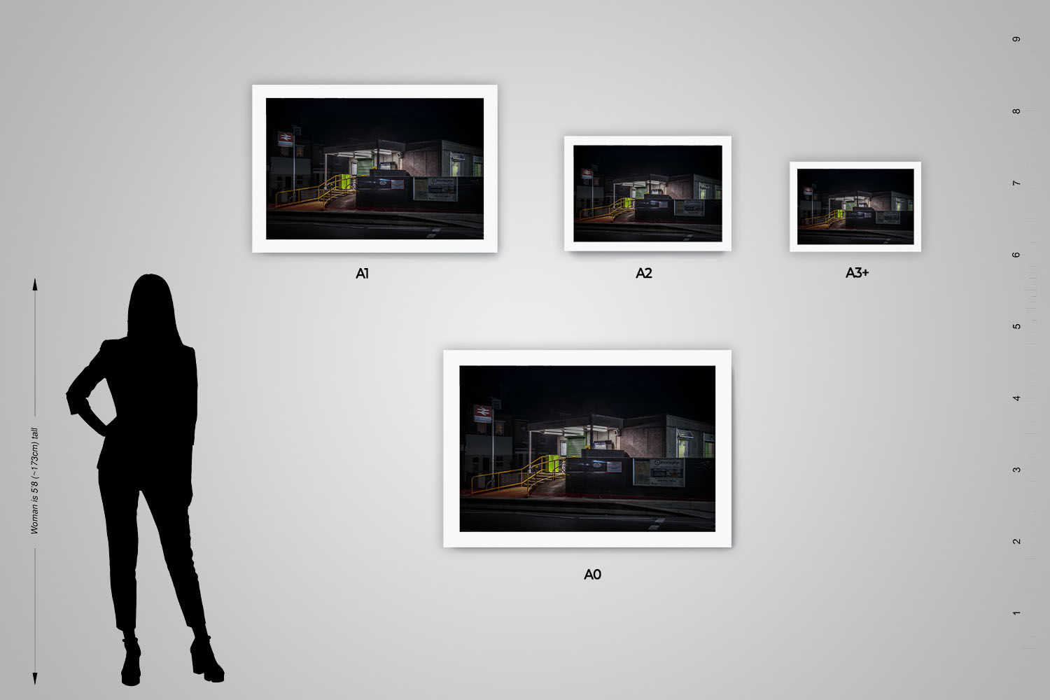 West Norwood Station - Limited Edition Fine Art Print | RBarr