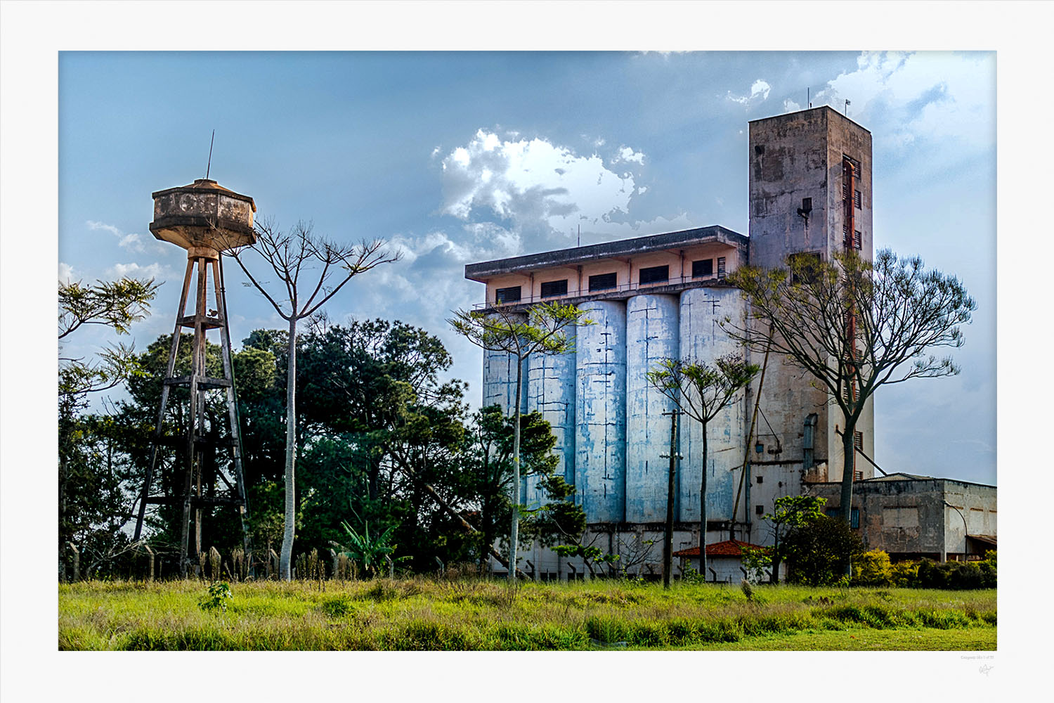 Ceagesp Silo - Limited Edition Print